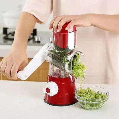 Multifunctional Roller Vegetable Cutter- Hand Crank