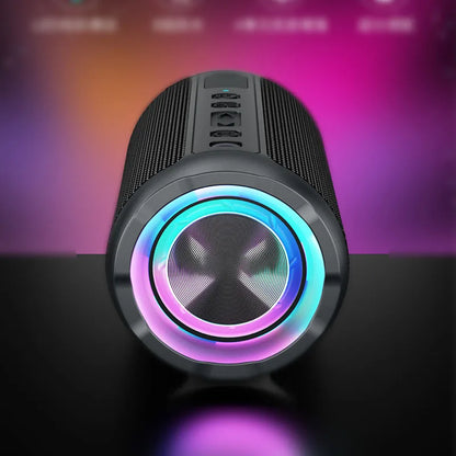 AquaSound 30W Bluetooth Speaker - Power-Packed Sound, Waterproof, and RGB Glow Magic!