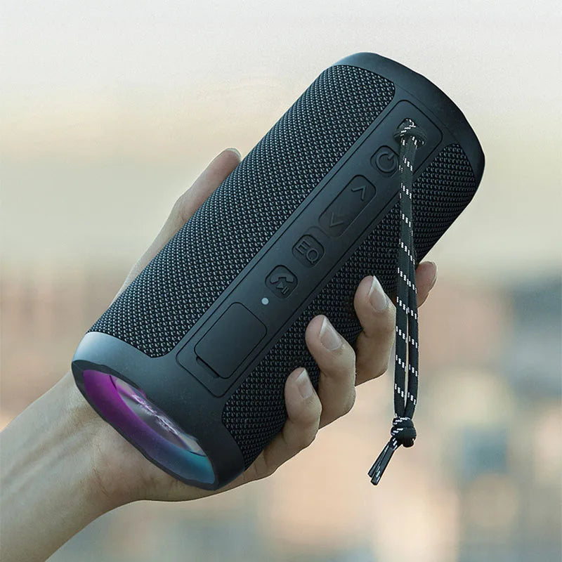 AquaSound 30W Bluetooth Speaker - Power-Packed Sound, Waterproof, and RGB Glow Magic!