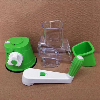 Multifunctional Roller Vegetable Cutter- Hand Crank